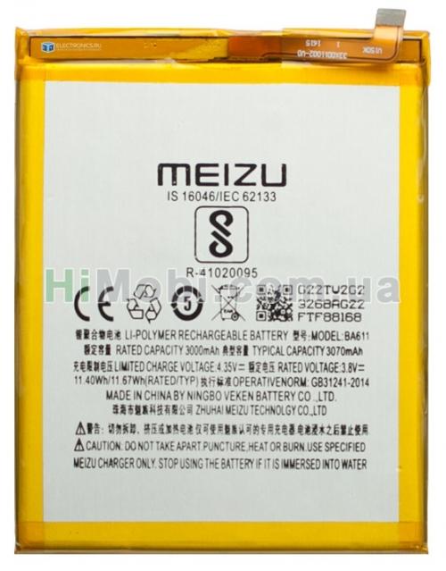 АКБ оригінал BA611 Meizu M5 3000mAh