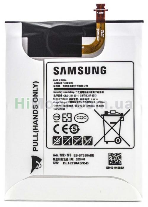 АКБ оригінал EB-BT280ABE/ EB-BT280FBE Samsung T280/ T285 4000mAh