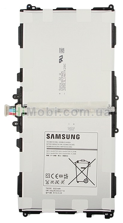 АКБ оригінал T8220E Samsung P600/ P601/ P605 Galaxy Note 10.1 2014 8220mAh