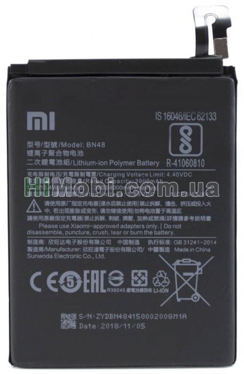 АКБ оригінал BN48 Xiaomi Redmi Note 6 Pro 4000mAh