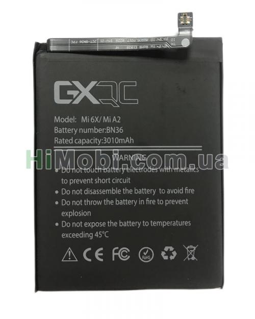 АКБ GX BN36 Xiaomi Mi 6X/ Mi A2 3010mAh