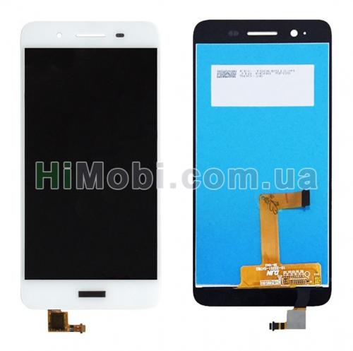 Дисплей (LCD) Huawei Enjoy 5s/ GR3 (TAG-L21/ TAG-L01/ TAG-L03) з сенсором білий