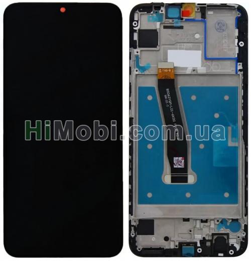 Дисплей (LCD) Huawei Honor 10 Lite (HRY-LX1)/ Honor 10i (HRY-LX1T) з сенсором чорний + рамка