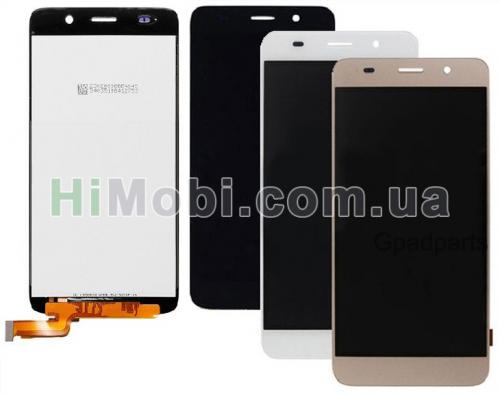 Дисплей (LCD) Huawei Y6 2015/ Honor 4A з сенсором білий