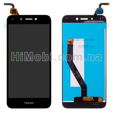Дисплей (LCD) Huawei Honor 6A (DLI-TL20) з сенсором чорний