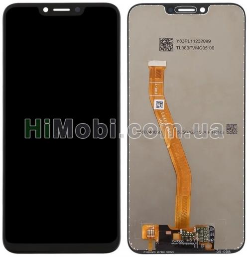 Дисплей (LCD) Huawei Honor Play (COR-L29) 2018 з сенсором чорний оригінал PRC