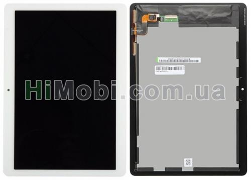 Дисплей (LCD) Huawei MediaPad T3 10 LTE (AGS-L09) з сенсором білий