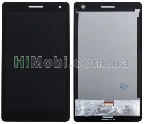 Дисплей (LCD) Huawei MediaPad T3 7.0 (T3-701/ BG-U01/ BG2-U0) 3G з сенсором чорний оригінал PRC