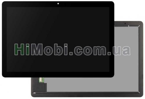 Дисплей (LCD) Huawei MediaPad T5 10 (AGS2-L09/ AGS2-W09) з сенсором чорний без вирiза оригiнал