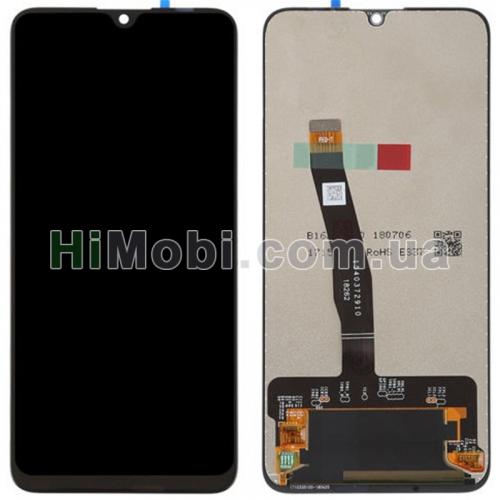 Дисплей (LCD) Huawei P Smart 2019 (POT-LX1) з сенсором чорний оригінал PRC