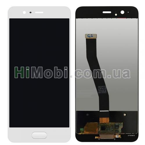 Дисплей (LCD) Huawei P10 (VTR-L09/ VTR-L29) з сенсором білий