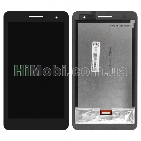 Дисплей (LCD) Huawei MediaPad T1 (T1-701u) 7.0 3G з сенсором чорний оригінал PRC