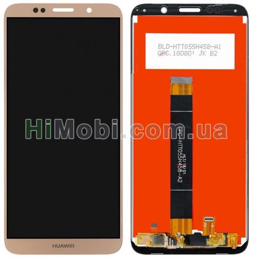 Дисплей (LCD) Huawei Y5 2018/ Y5Prime 2018 (DRA-L02/ DRA-L22)/ Honor 7s/ Honor 7 з сенсором золото