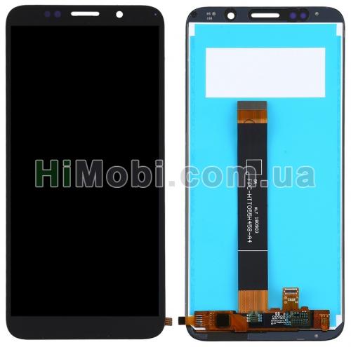 Дисплей (LCD) Huawei Y5P 2020 (DRA-LX9/ DUA-LX9)/ Honor 9S з сенсором чорний оригінал PRC