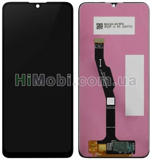 Дисплей (LCD) Huawei Y6P (2020)/ Honor 9A з сенсором чорний оригінал PRC