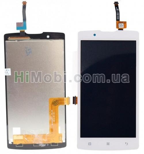 Дисплей (LCD) Lenovo A2010 з сенсором білий