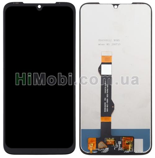 Дисплей (LCD) Motorola XT2019 Moto G8 Plus сенсором чорний