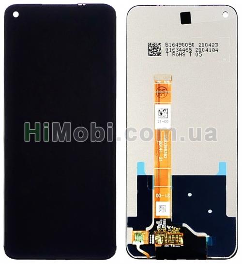 Дисплей (LCD) Realme 6/ Oppo A52/ Oppo A72/ Oppo A92 з сенсором чорний оригiнал PRC