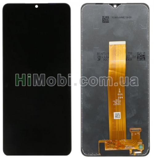 Дисплей (LCD) Samsung A022 Galaxy A02/ A125/ A326 з сенсором чорний оригінал PRC
