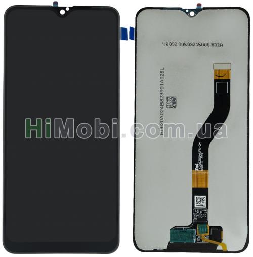 Дисплей (LCD) Samsung A107 Galaxy A10s з сенсором чорний оригінал PRC