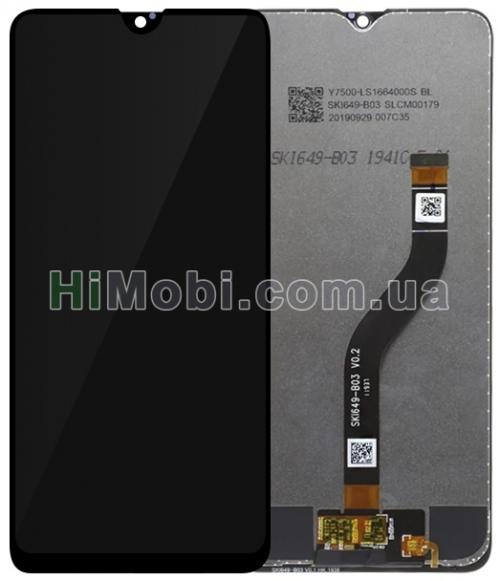Дисплей (LCD) Samsung A207 Galaxy A20s з сенсором чорний сервісний GH81-17774A