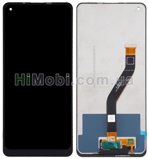 Дисплей (LCD) Samsung A215 Galaxy A21 2020 з сенсором чорний оригінал PRC