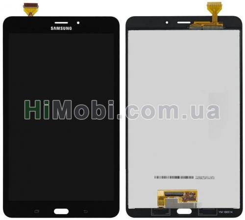 Дисплей (LCD) Samsung T385 Galaxy Tab A 8.0 LTE з сенсором чорний оригінал PRC