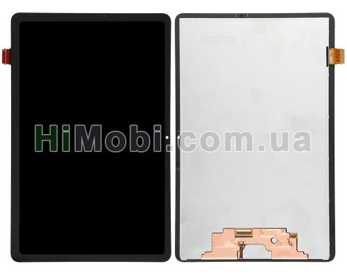 Дисплей (LCD) Samsung T870/ T875/ T876B Galaxy Tab S7 Wi-Fi/ LTE/ 5G з сенсором чорний оригінал PRC