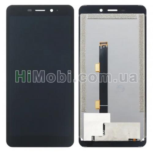Дисплей (LCD) Ulefone Armor X3/ X5 з сенсором чорний PRC