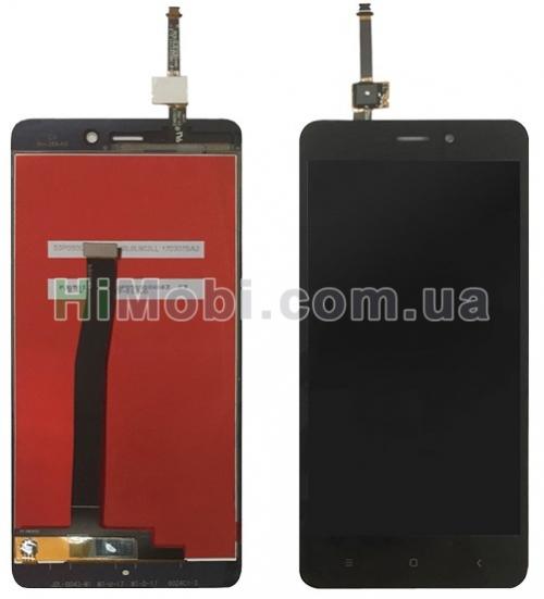 Дисплей (LCD) Xiaomi Redmi 4A з сенсором чорний