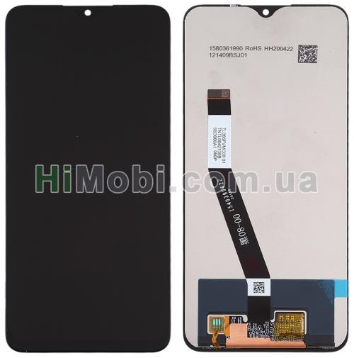 Дисплей (LCD) Xiaomi Redmi 9 / Poco M2 з сенсором чорний оригінал PRC
