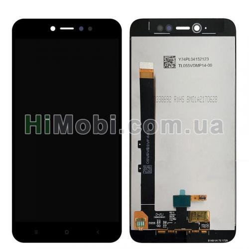 Дисплей (LCD) Xiaomi Redmi Note 5A Prime/ Redmi Y1 3/ 32 Gb/ 4/ 64 Gb чорний