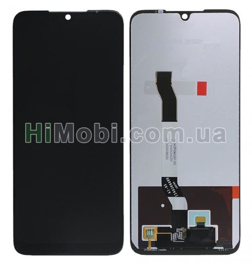Дисплей (LCD) Xiaomi Redmi Note 8T з сенсором чорний оригінал PRC