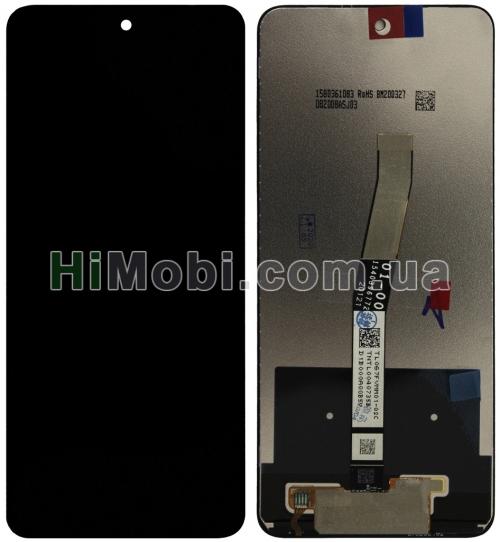 Дисплей (LCD) Xiaomi Redmi Note 9 Pro / Redmi Note 9S з сенсором чорний оригінал PRC