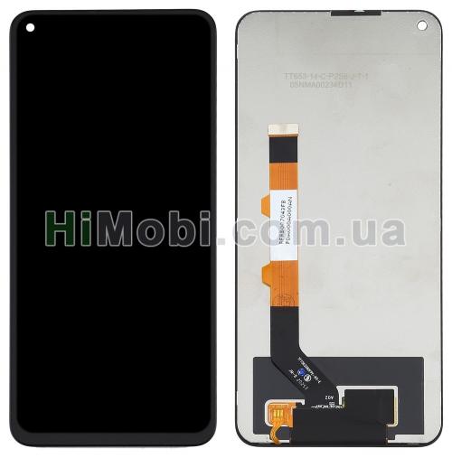 Дисплей (LCD) Xiaomi Redmi Note 9T з сенсором чорний оригінал PRC