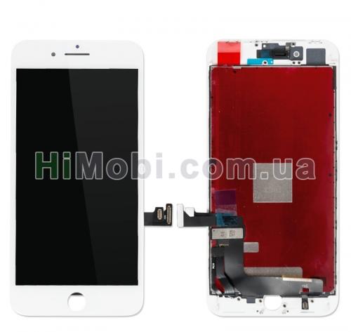 Дисплей (LCD) iPhone 8 / SE 2020 з сенсором білий оригінал (переклеєний)