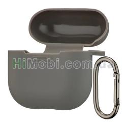 Накладка силіконова AirPods 4 з карабіном Lavender