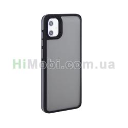 Накладка Shield Dual Color Samsung A06 чорно-сірий