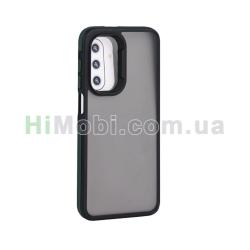 Накладка Shield Dual Color Samsung A26 5G чорно-зелений