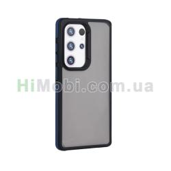 Накладка Shield Dual Color Samsung S25 Ultra чорно-синій