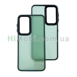 Накладка Luxury Metal Lens Xiaomi Redmi 14C 4G/ 14R 5G/ A4 5G/ Poco C75 4G зелений