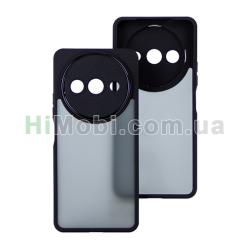 Накладка Luxury Metal Lens Xiaomi Redmi A3 чорна