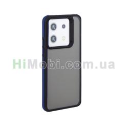 Накладка Shield Dual Color Xiaomi Redmi Note 13 Pro 4G/ Poco M6 Pro 4G чорно-синій