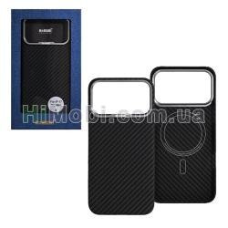 Накладка MagSafe Memumi Kevlar iPhone 17 Pro Max Black