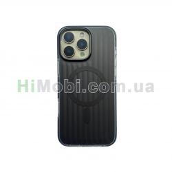 Накладка MagSafe TPU CASE LAB Ribbed Matte Case iPhone 14 Pro Max Black