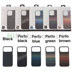 Накладка MagSafe TPU CASESH CARBON iPhone 15 Pro Max Black