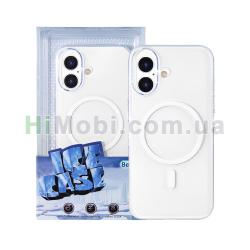 Накладка MagSafe Berlia Ice Starry Case PC iPhone 17 Clear