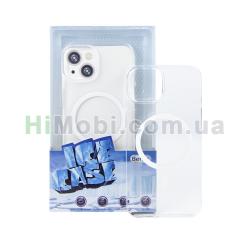 Накладка MagSafe Berlia ICE Case PC iPhone 14 Clear