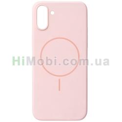Накладка MagSafe CASE LAB Silica iPhone 17 Pink sand