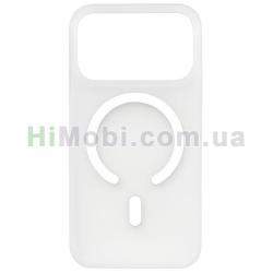 Накладка MagSafe CASE LAB Silicone Softy iPhone 17 Pro Clear